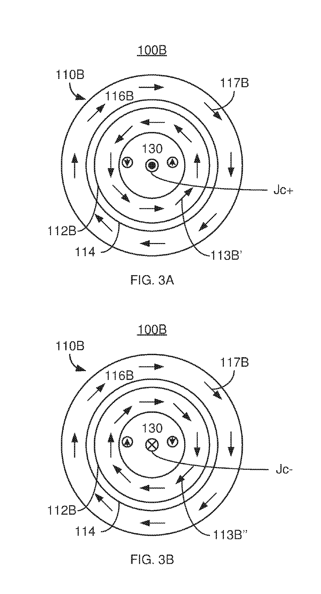 Vertical spin orbit torque devices