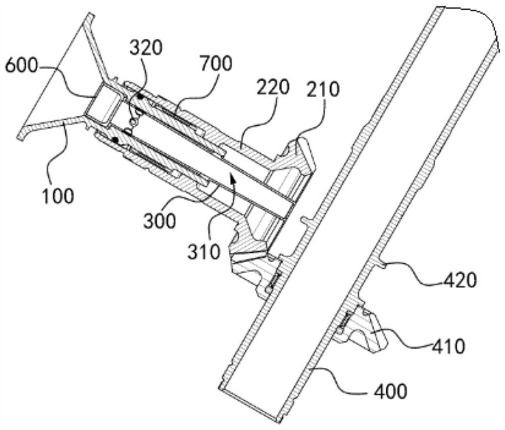 Lubrication structure of transmission mechanism