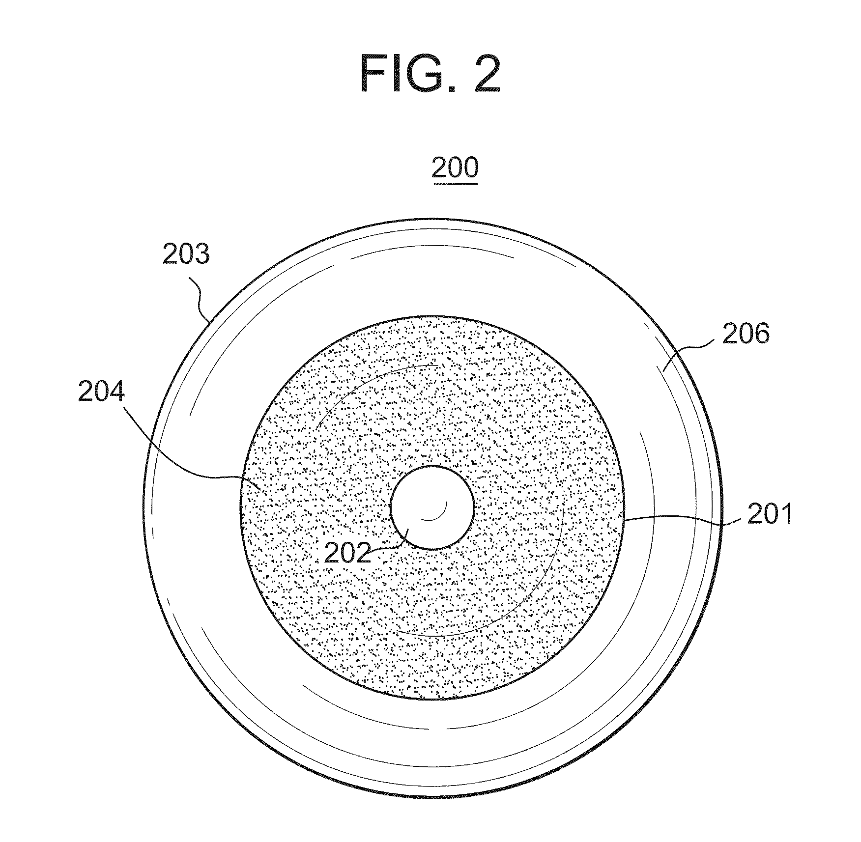 Annular shaped clear layer in cosmetic contact lenses