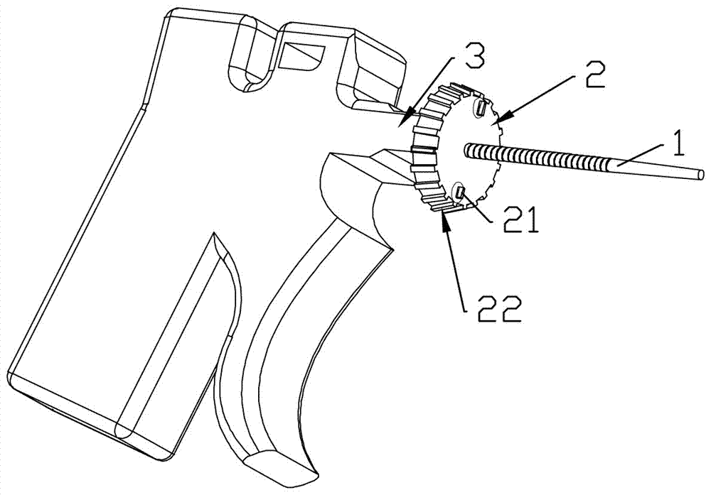 Deep Hole Chip Blowing Air Gun