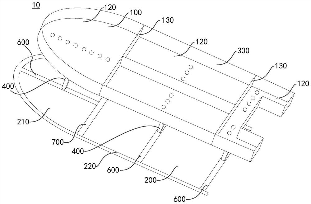 Cover body assembly and pool reactor