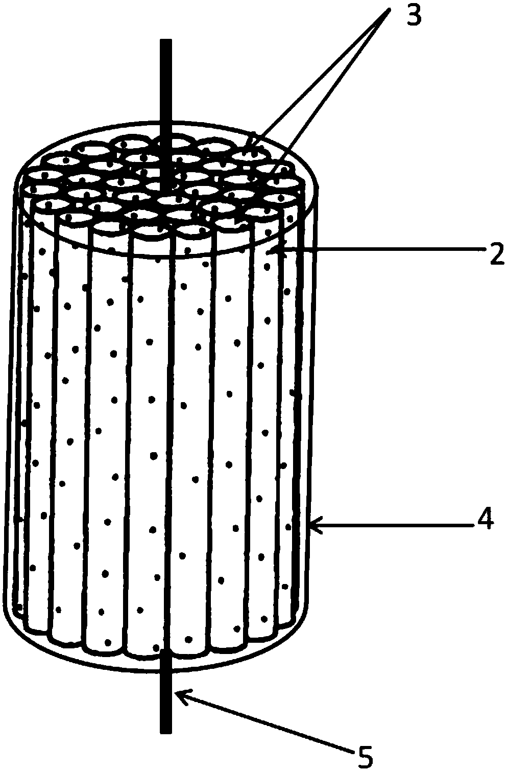 Liquid waste treatment device