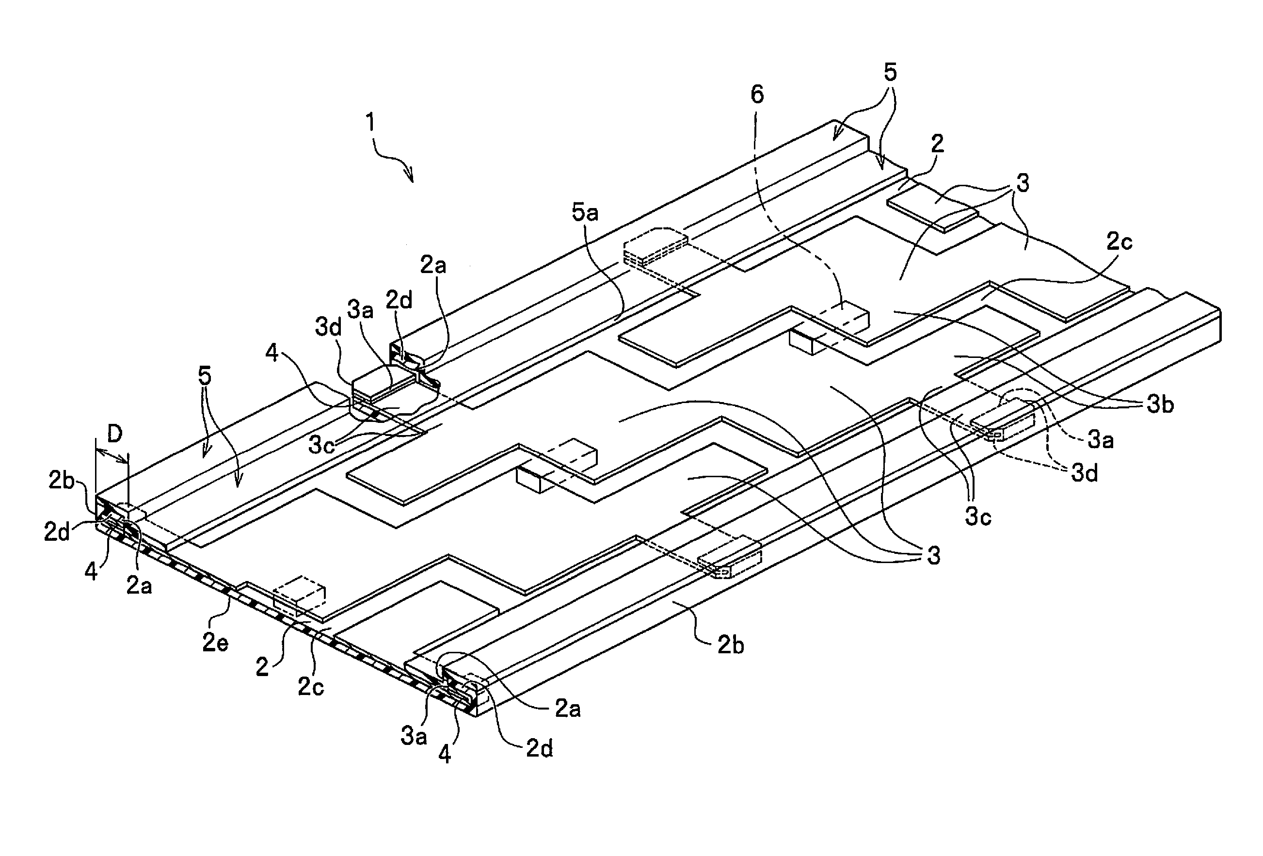 Wiring board and light emitting device using same