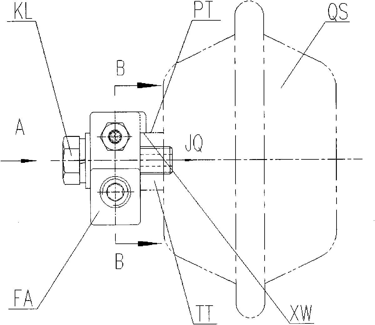 One-way pressure-regulating quick release valve