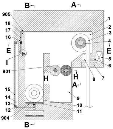 Bungee jumping rope crack detection and replacement equipment