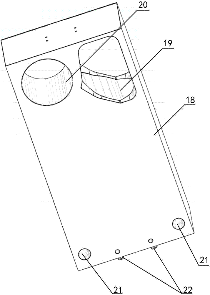 Plate-type feed liquid evaporator