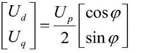 Sliding weighting single-phase soft phase locking method based on reactive compensation