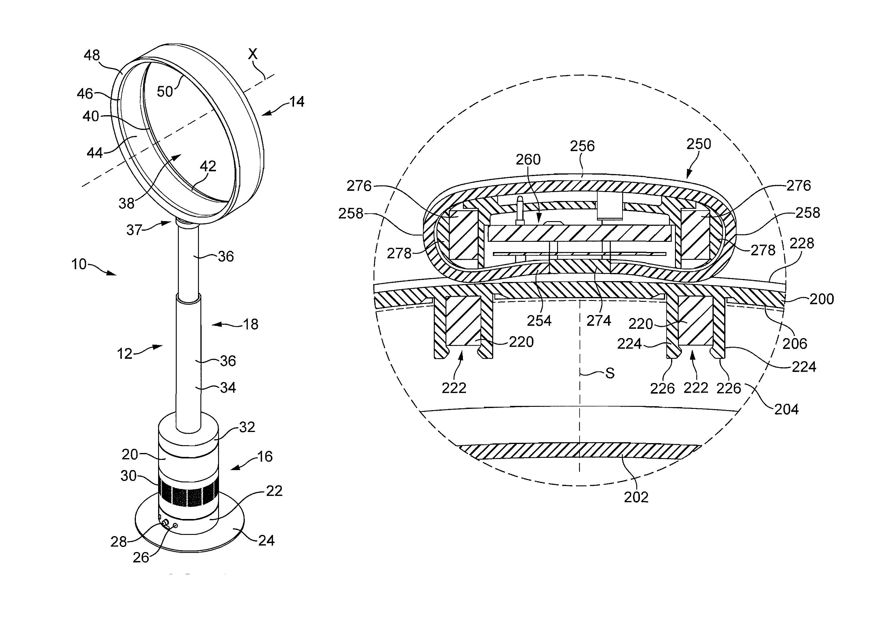 Fan having a magnetically attached remote control