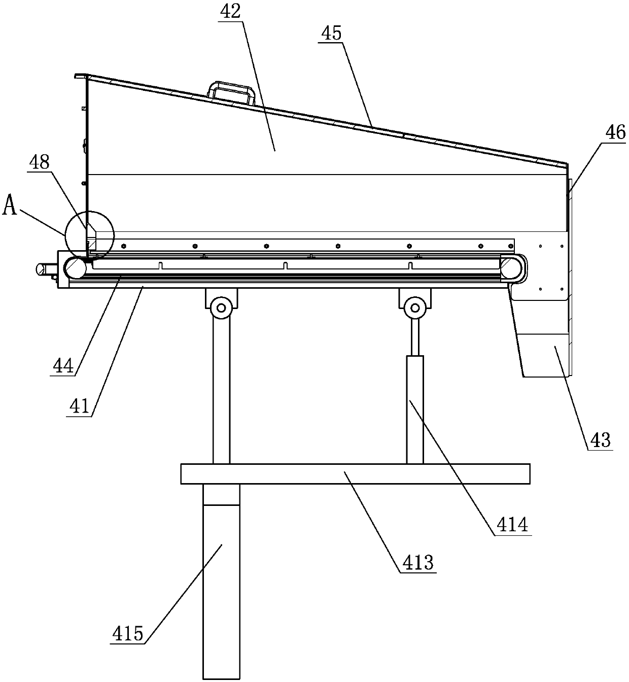 Automatic feeding equipment