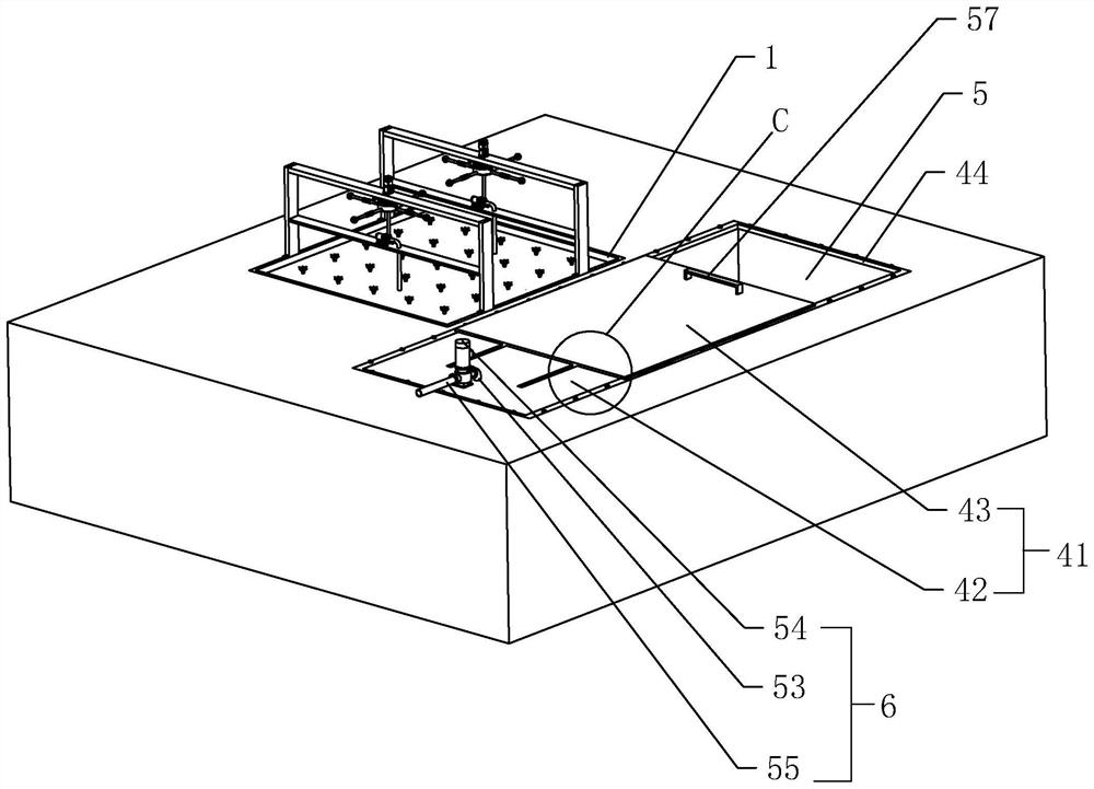 Sponge city water storage structure