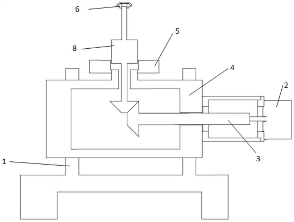 Wire cutting machining device and method for machining bevel gear