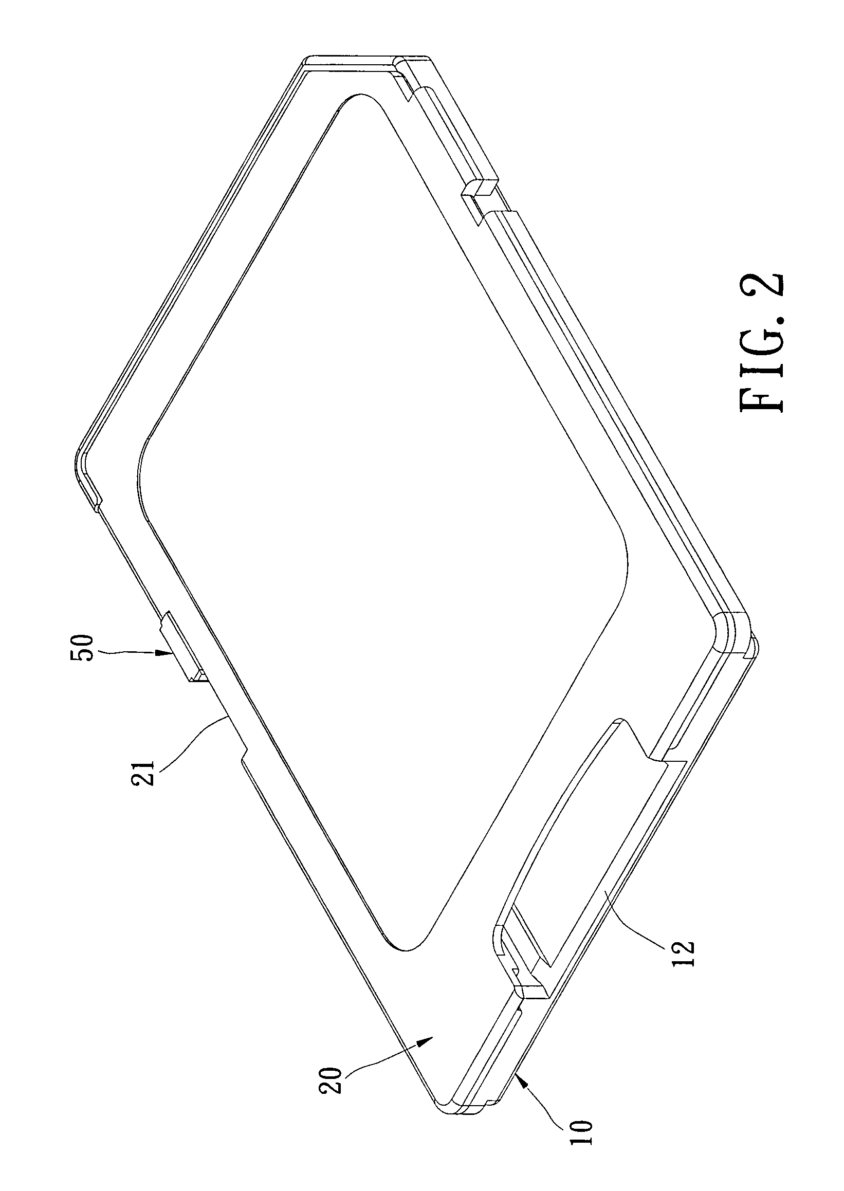 Adapter card structure