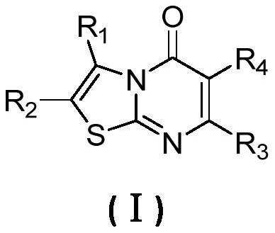 Application of 5H-thiazolo [3, 2-a] pyrimidine-5-ketone compound in preparation of monoamine oxidase inhibitor