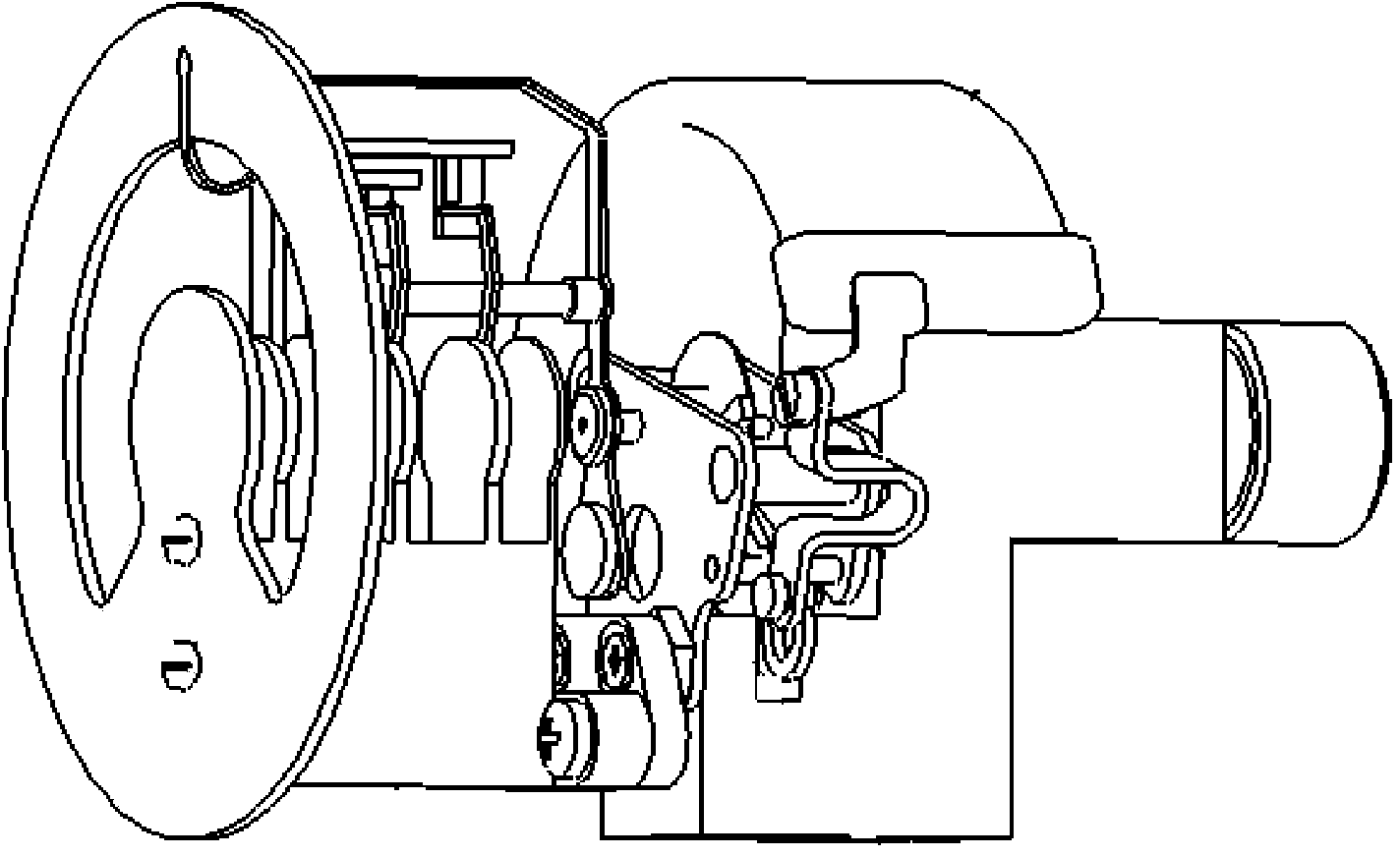 Remote-transmission sulfur hexafluoride gas density relay