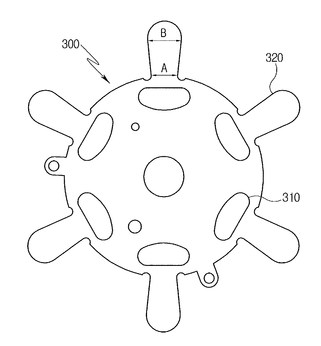 Valve assembly for variable swash plate compressor