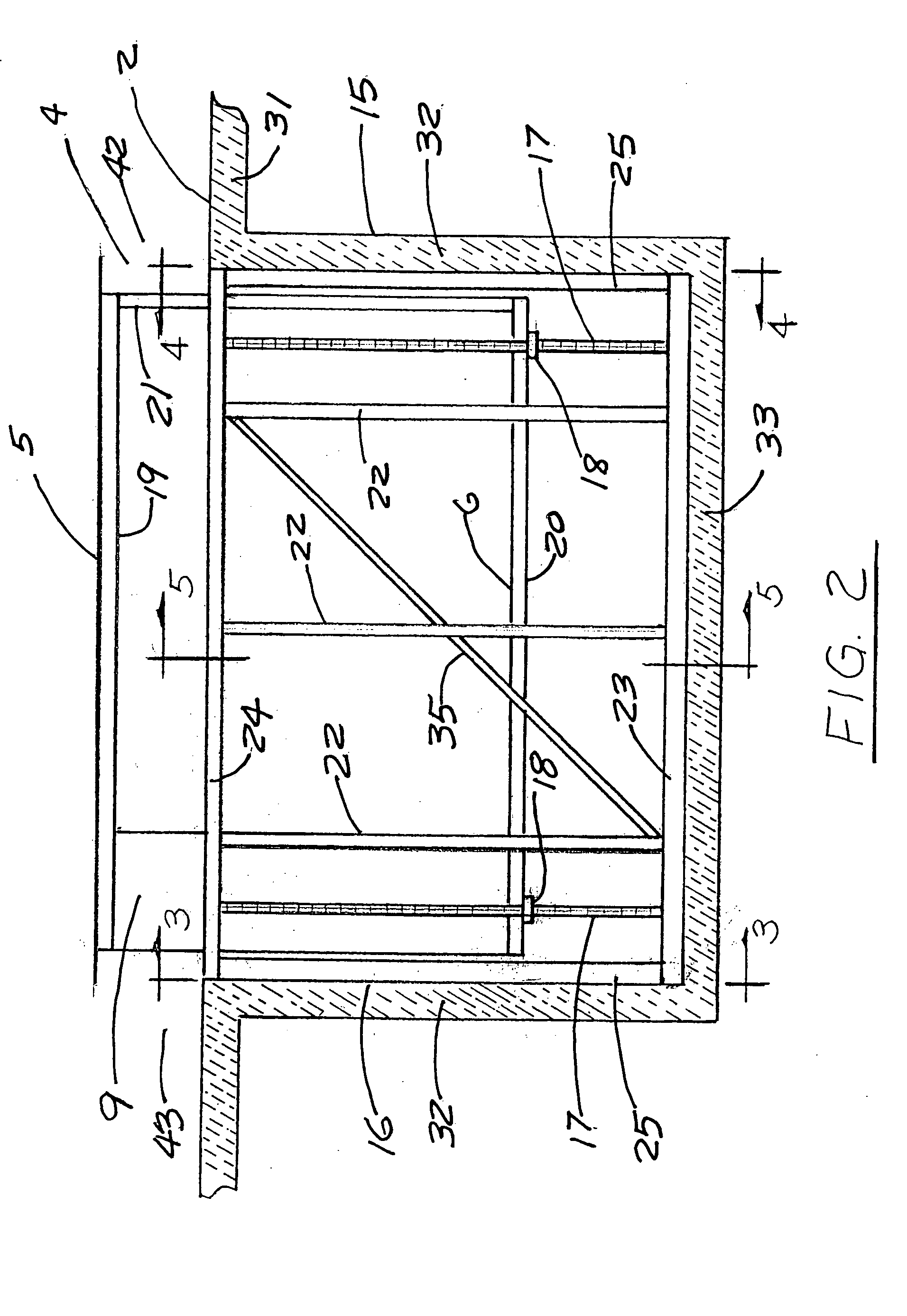 Concealed storage system