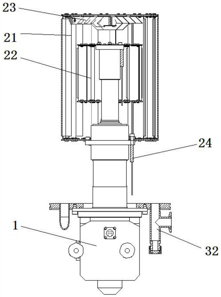 Built-in cryopump