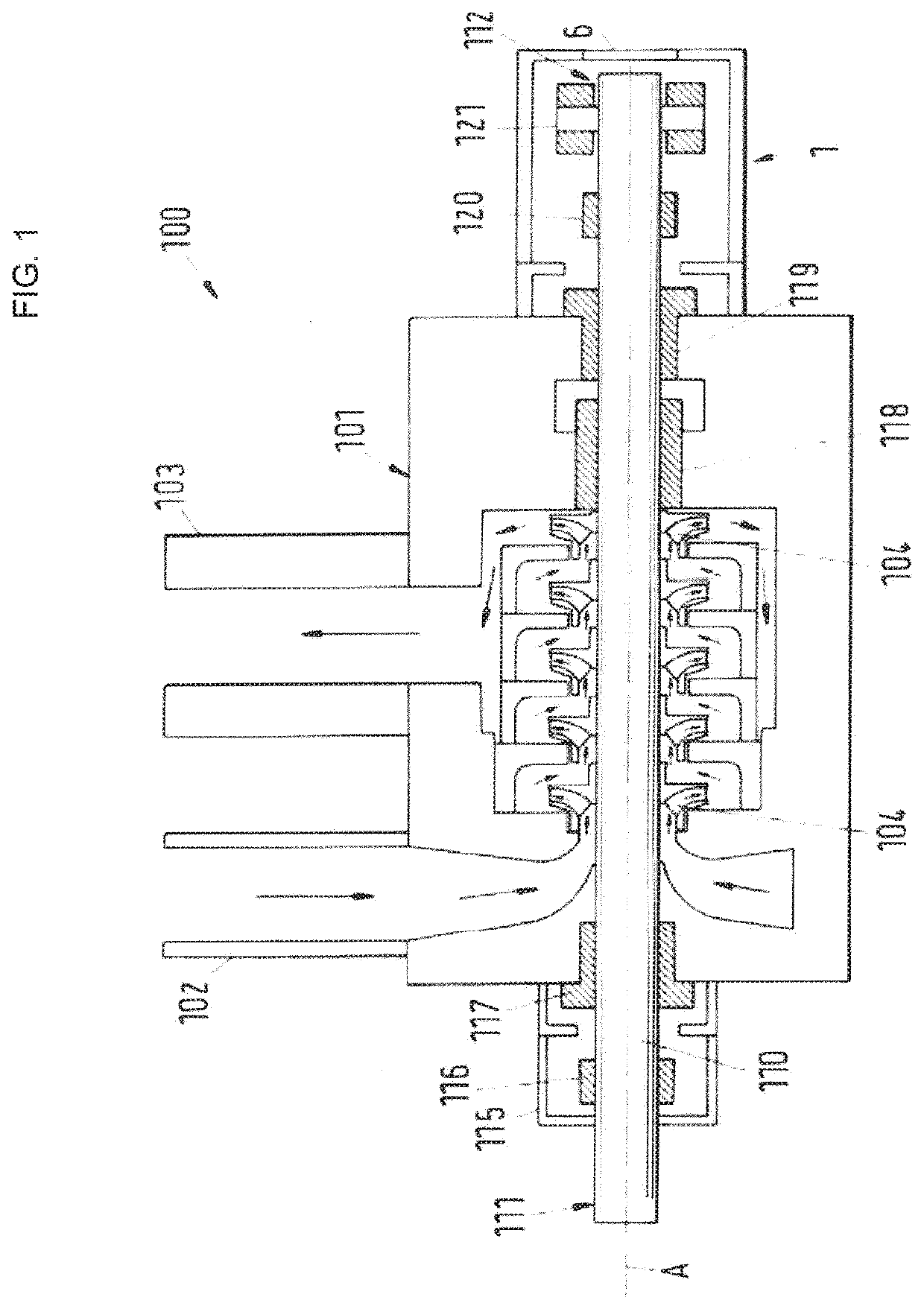 Bearing housing for a turbomachine, and turbomachine having a bearing housing