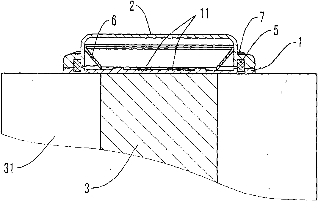 Large-power LED light source module