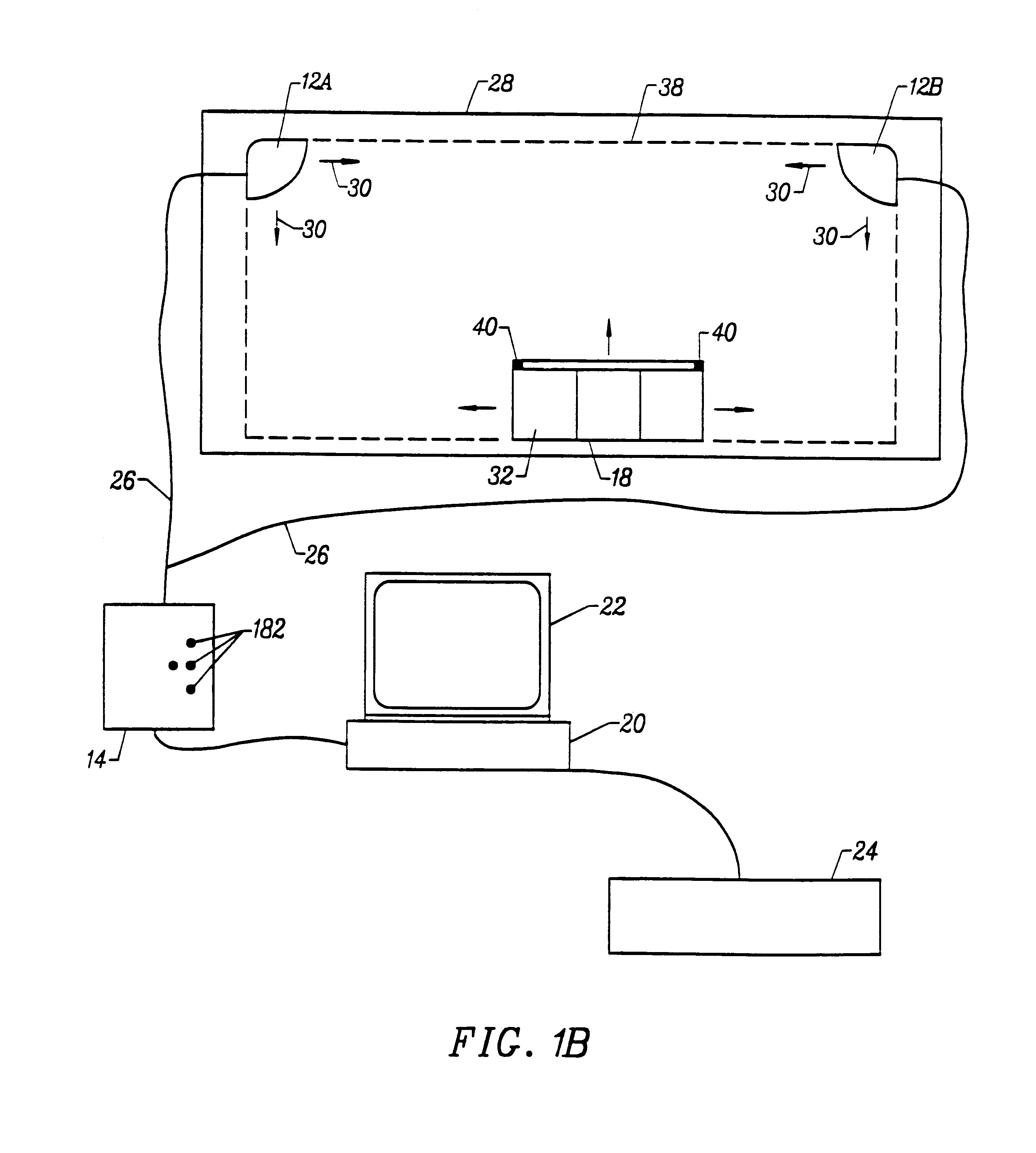 Detector assembly for use in a transcription system