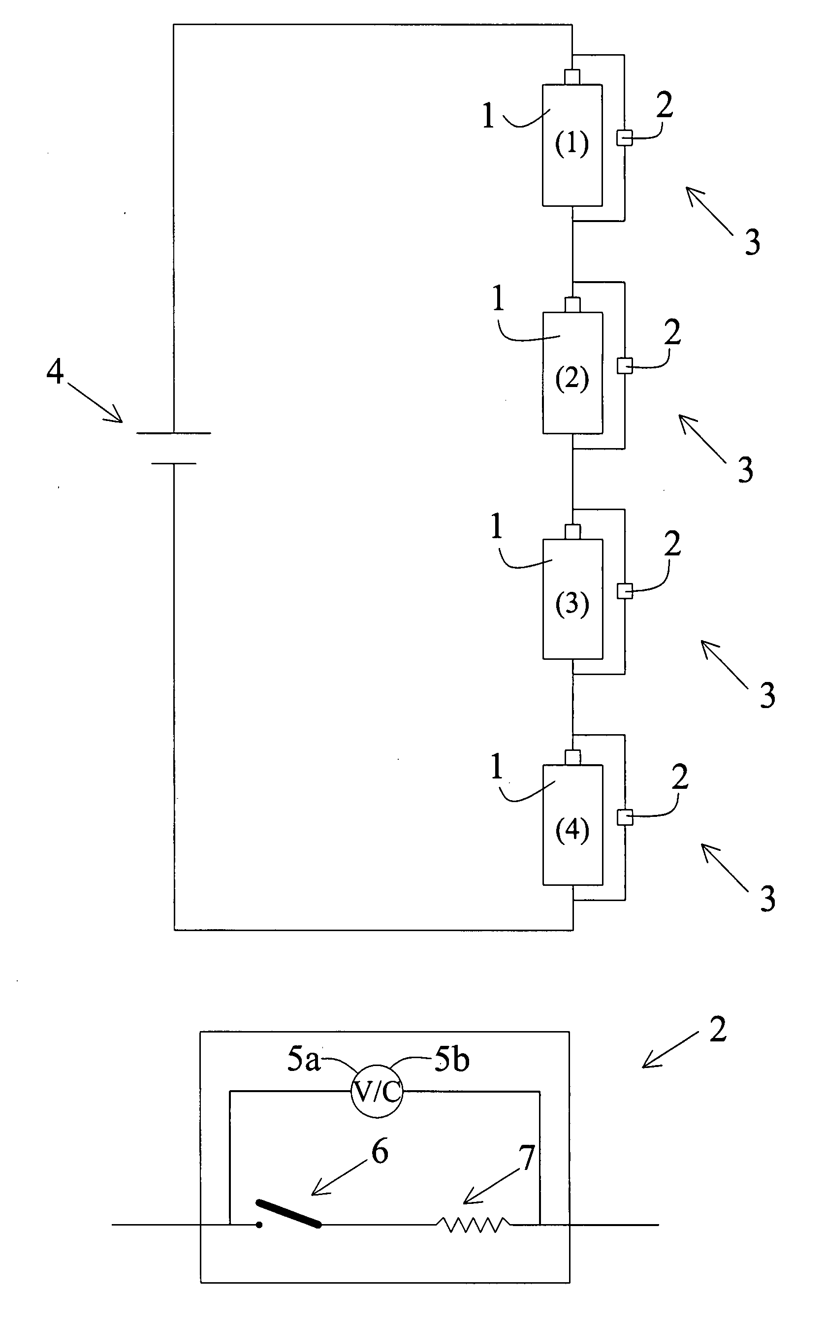 Rechargeable battery assembly and power system using same