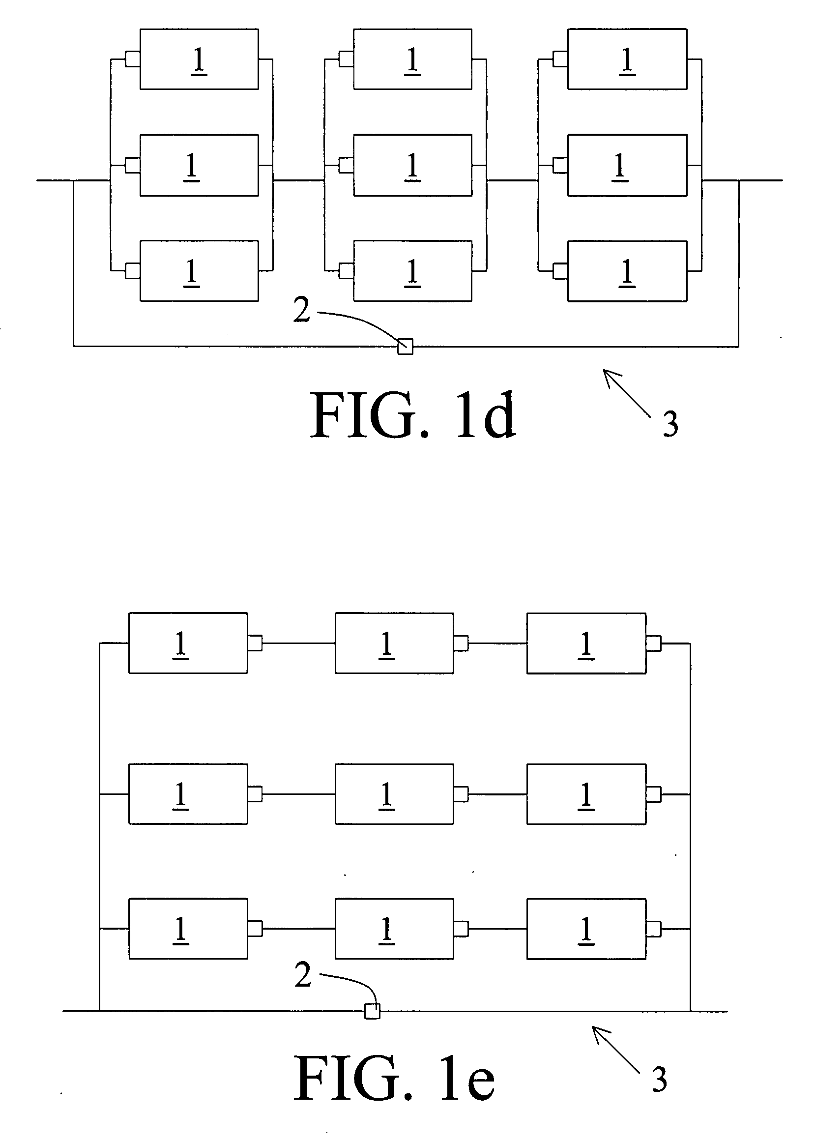 Rechargeable battery assembly and power system using same