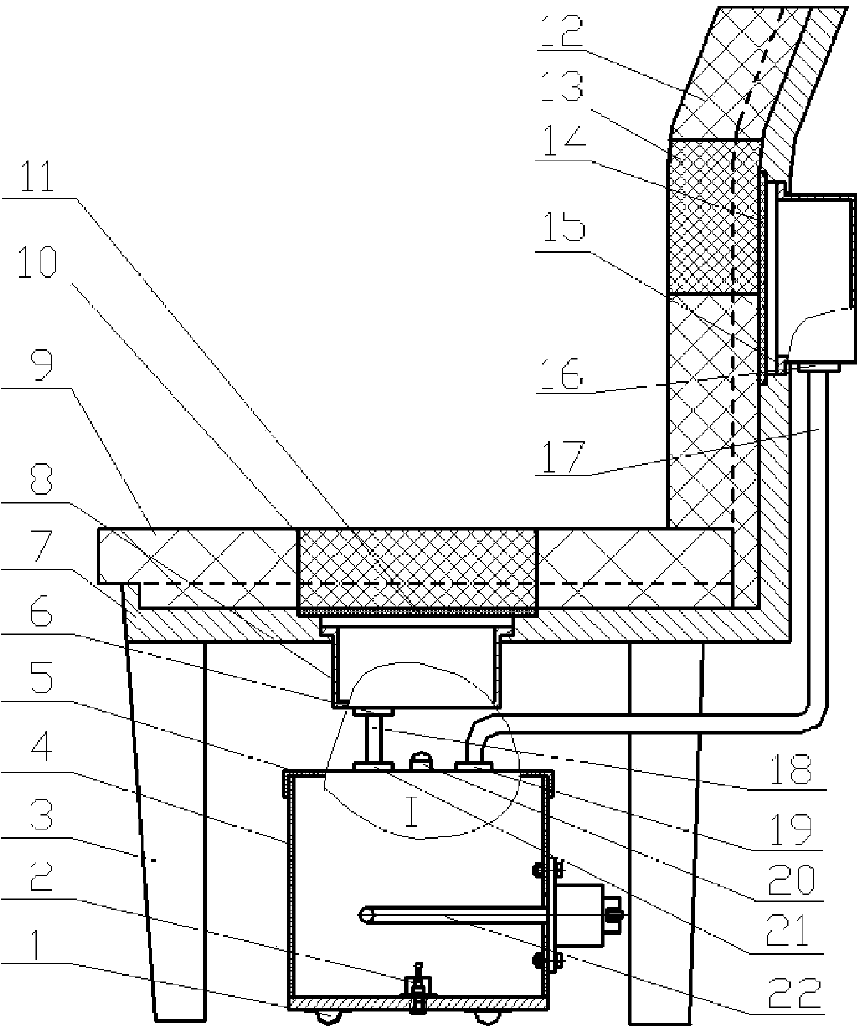 Traditional Chinese medicine fumigation medical chair