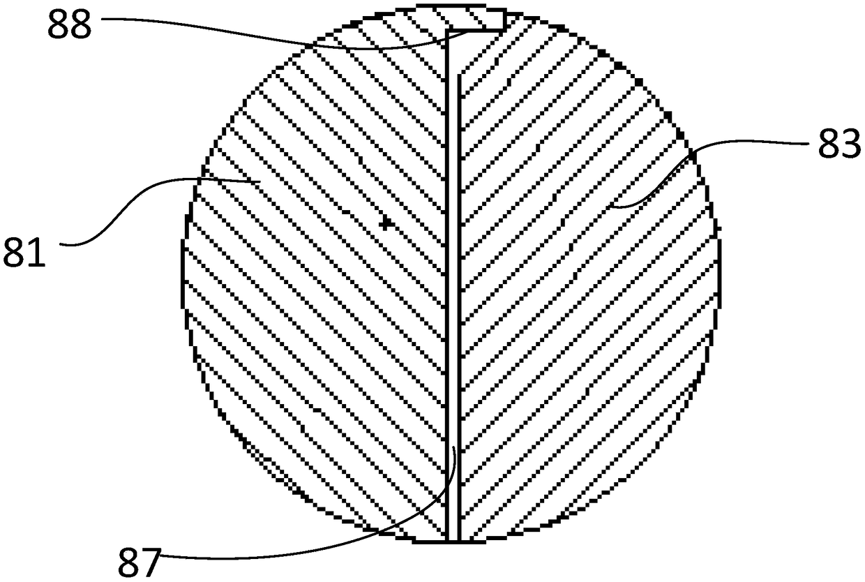 Mechanical and forcible closing oil production system