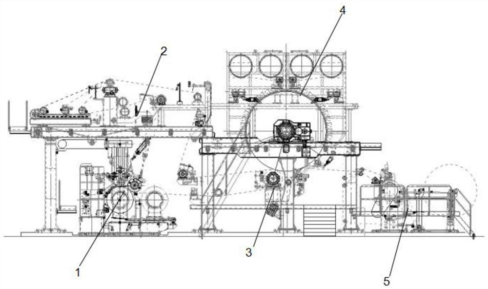 High-speed vacuum cylinder paper machine