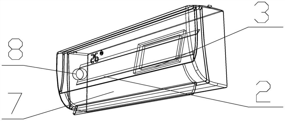 Indoor unit of air conditioner hanging unit