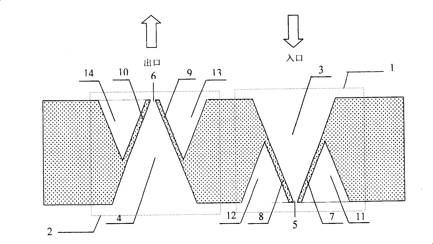 Making method of micro-electro-mechanical V-type micro valve