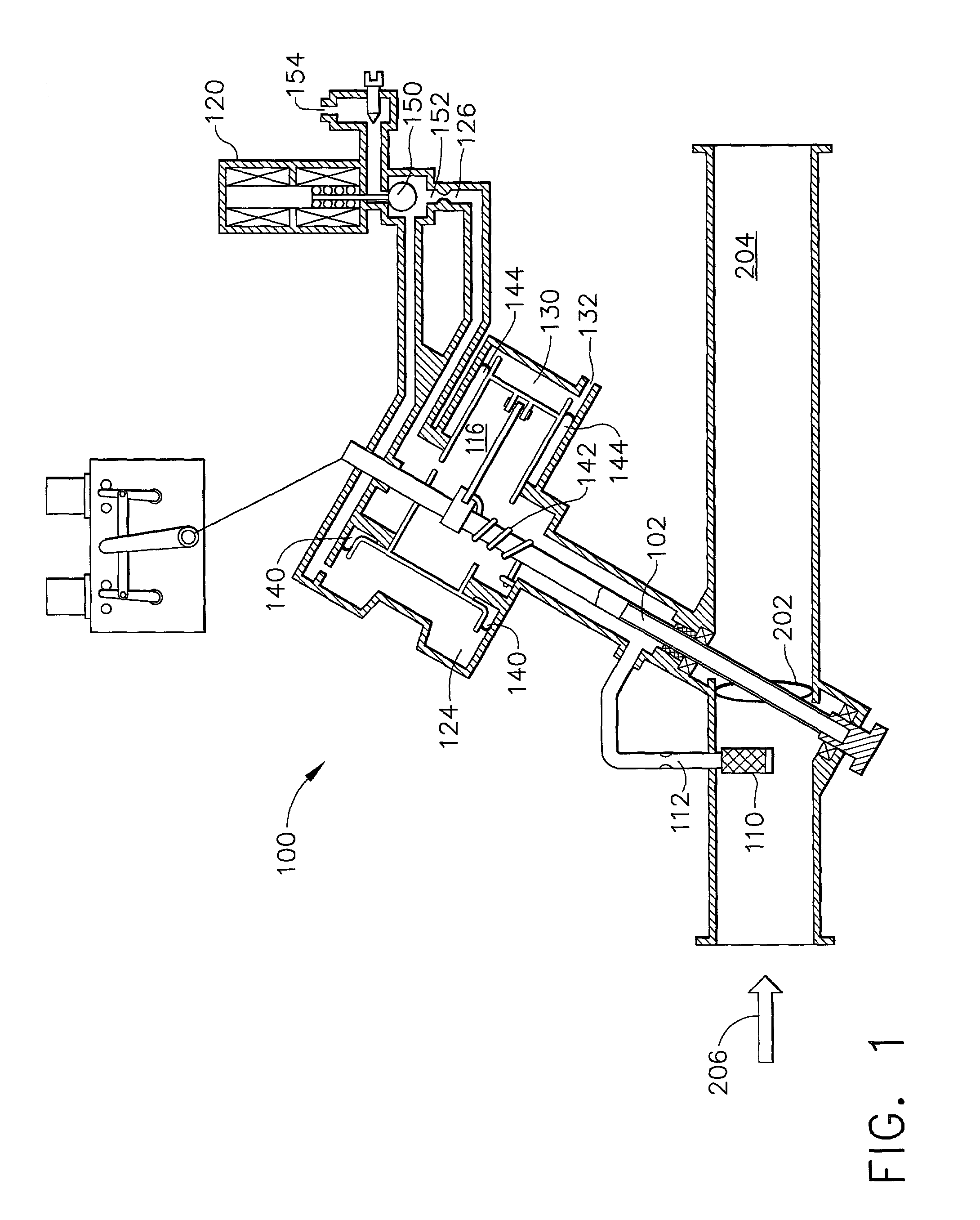 Micro volume actuator for an air turbine starter