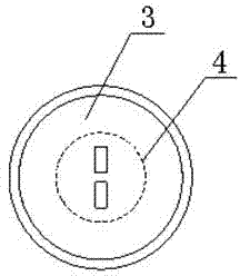 Sealing method of gas making furnace discharging ash round door and device