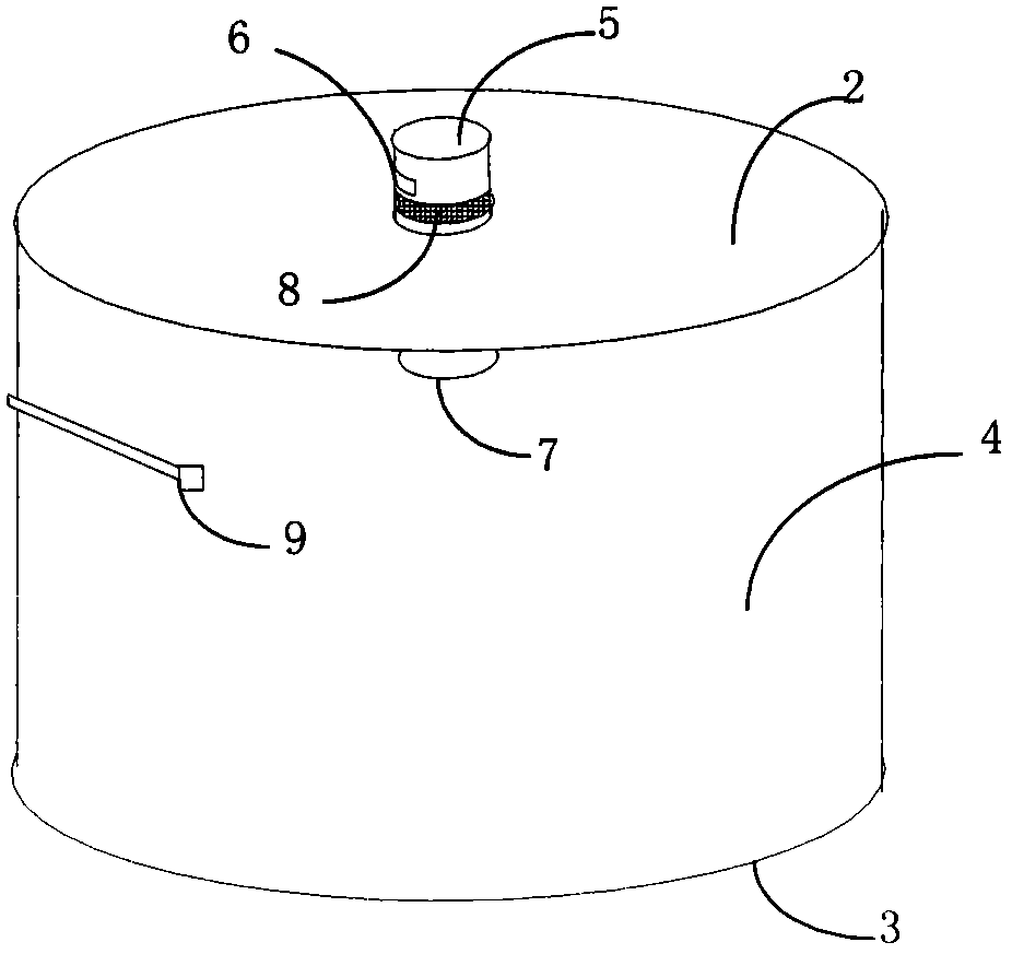 Respirator simulation lung device for emergency nursing