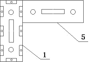 Combined metal connecting piece