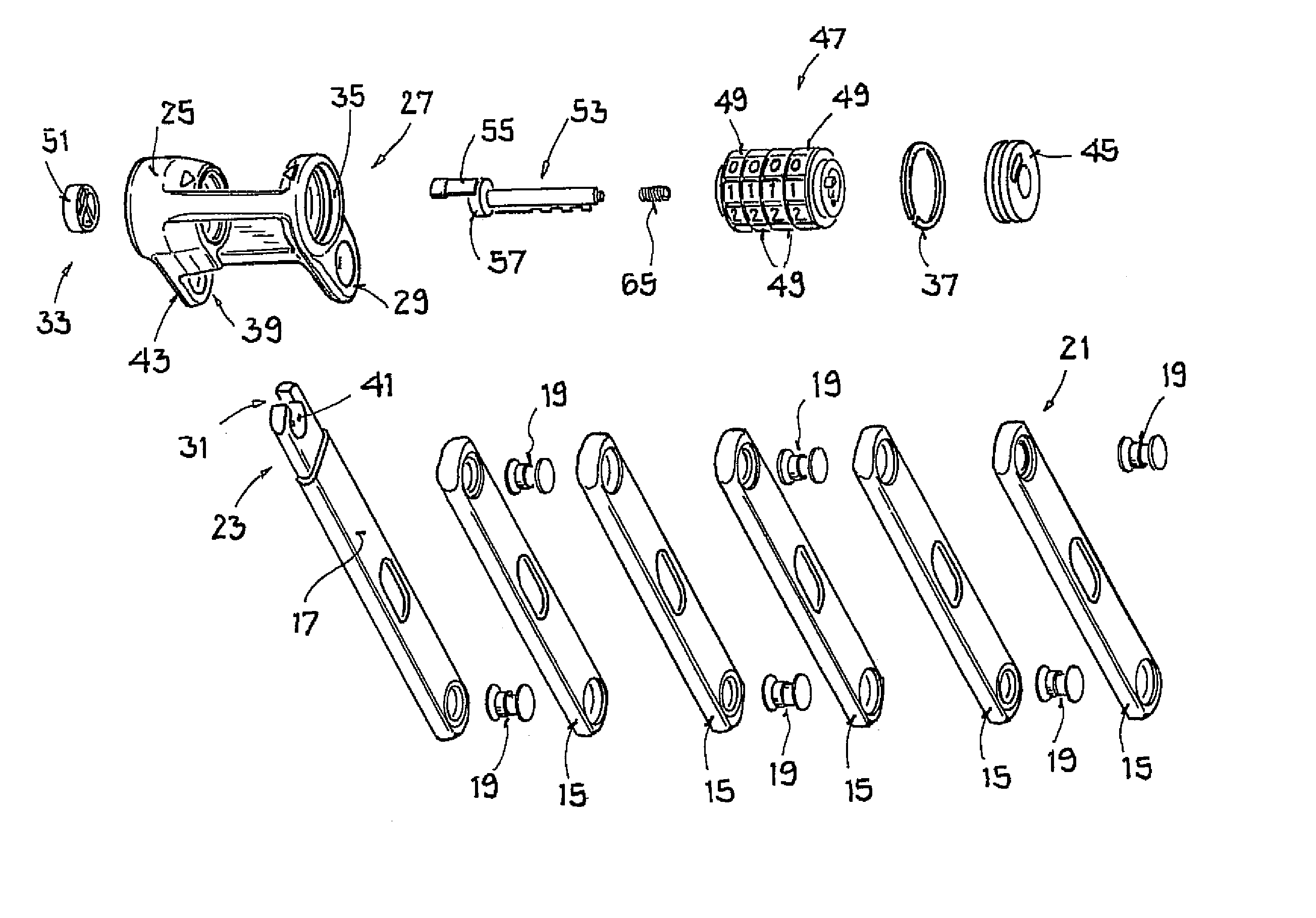 Joint rod lock