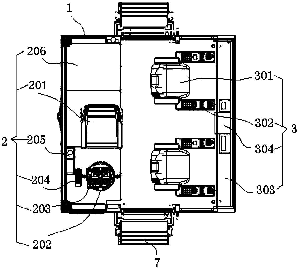 Drill jumbo cab