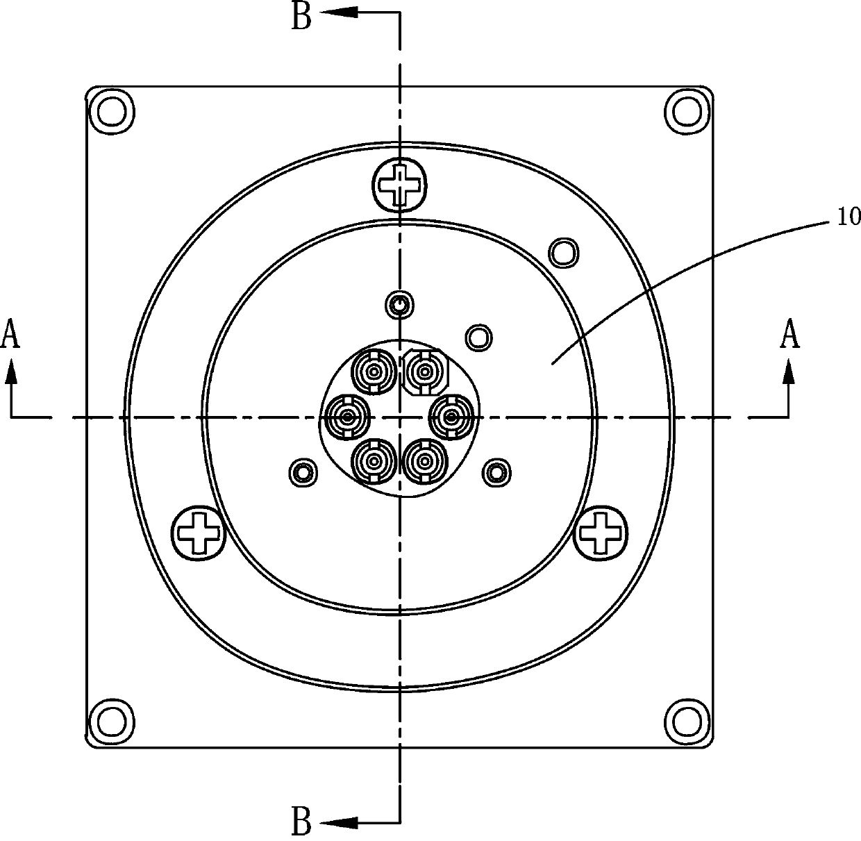 A six-way liquid distribution valve for glycated hemoglobin analyzer