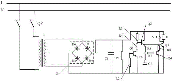 Water level detection control alarm