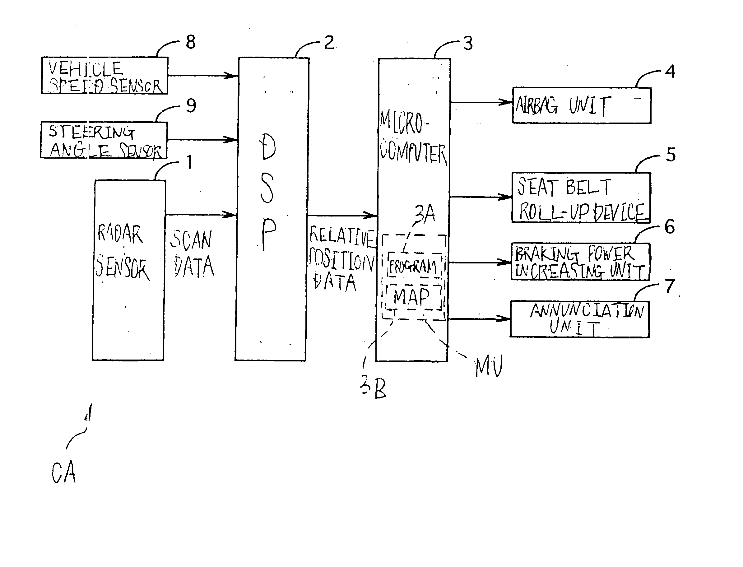 Collision damage reduction system