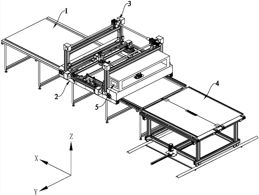 High-precision table printing machine