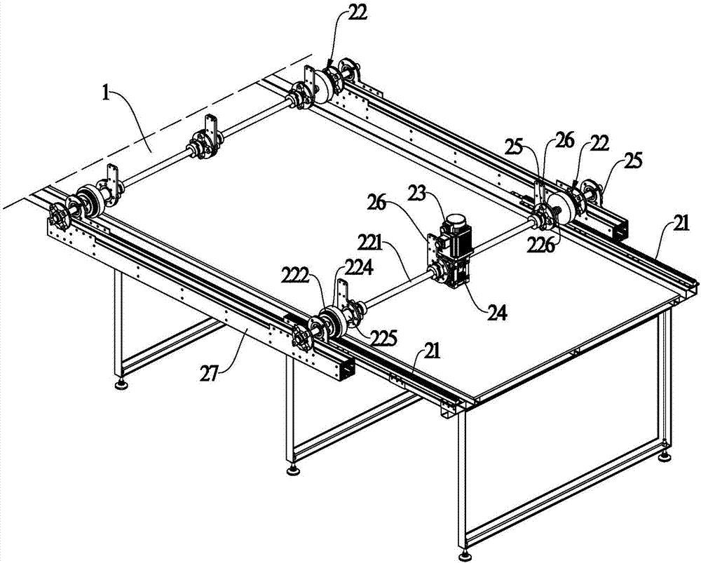 High-precision table printing machine