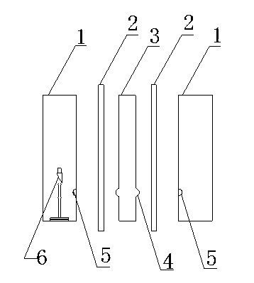 Oil filling port molding method for two-sheet blow molding process and preparation device