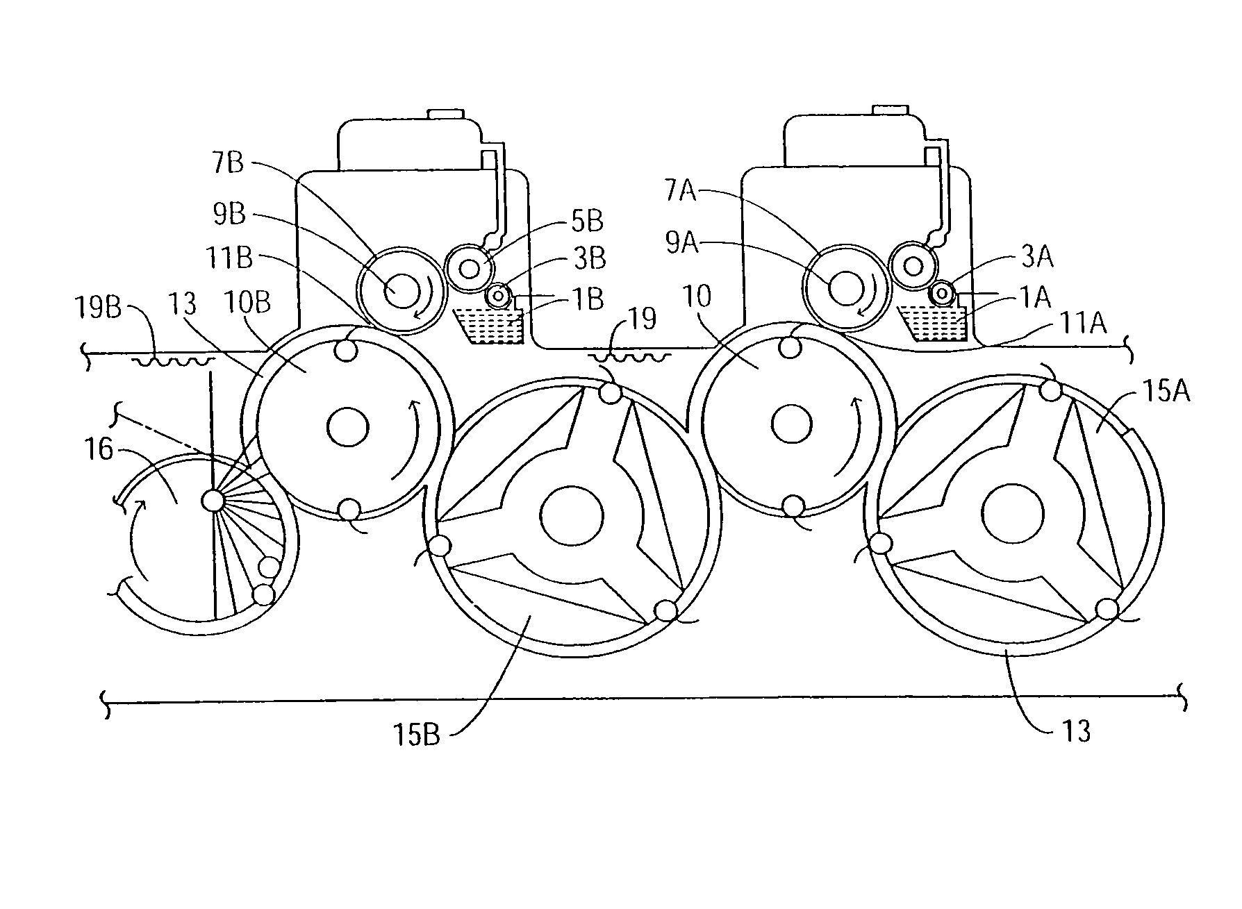 Method of producing a high gloss coating on a printed surface