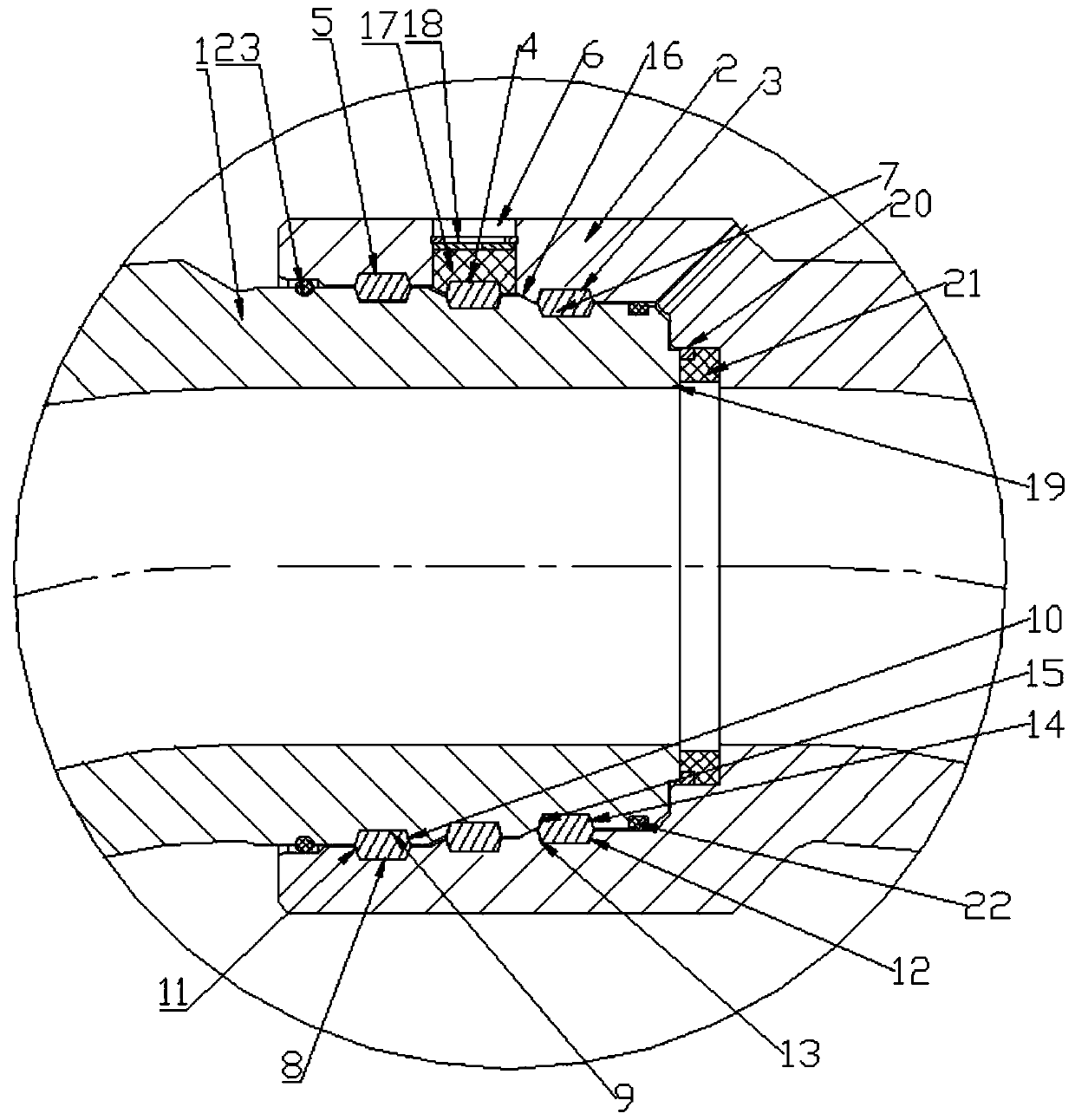 An active elbow rotating structure