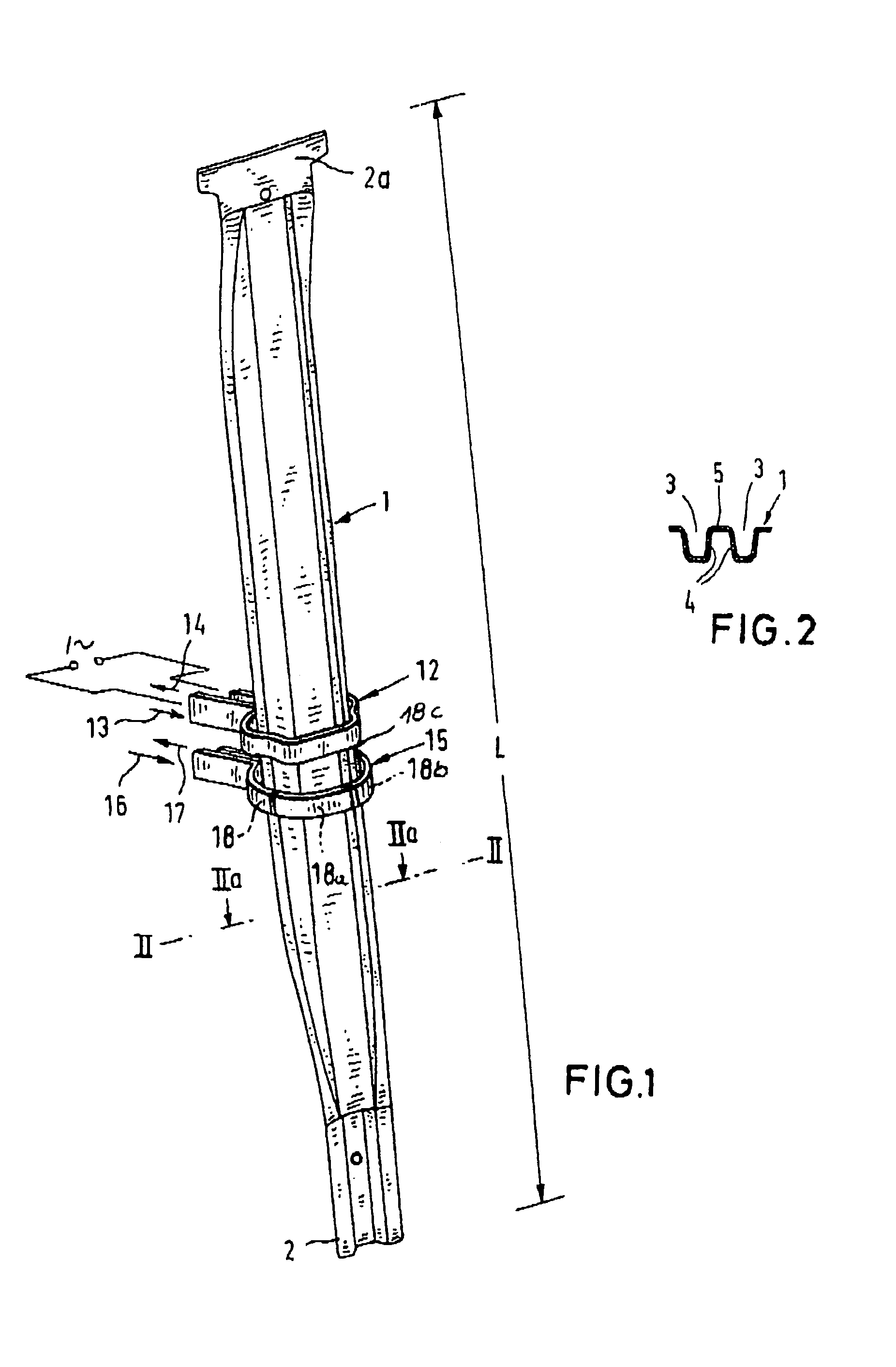 Apparatus for heat treatment of structural body parts in the automobile industry