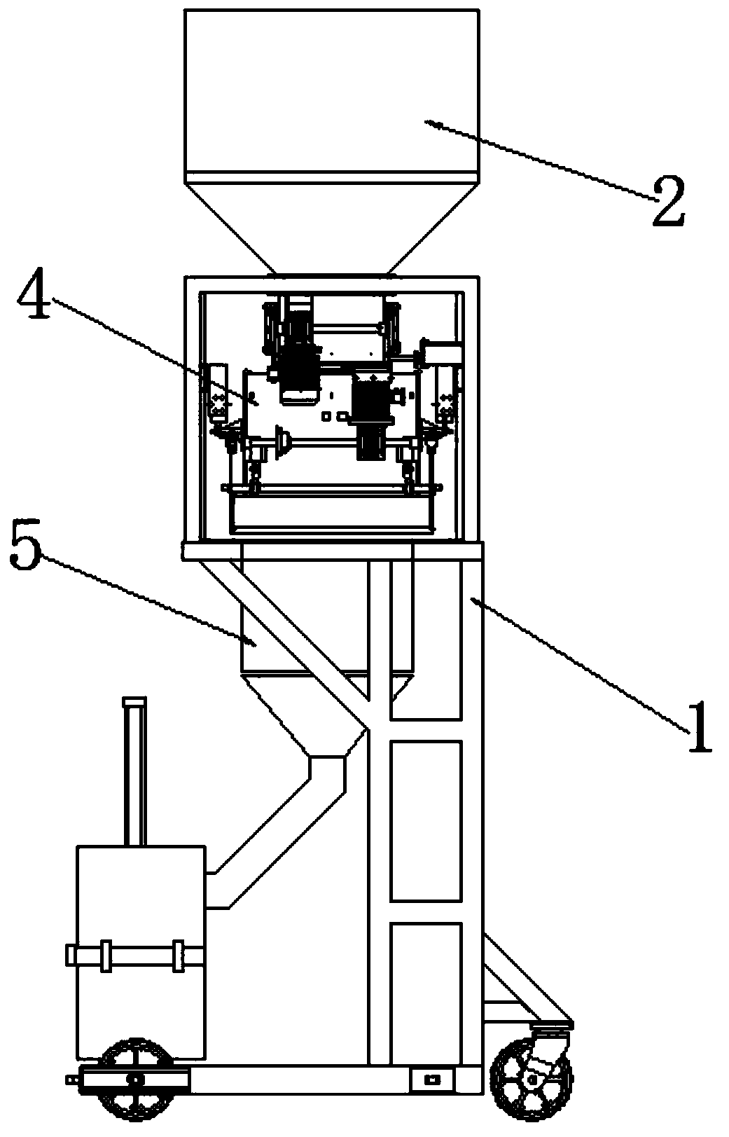 Environment-friendly household waste briquetting machine