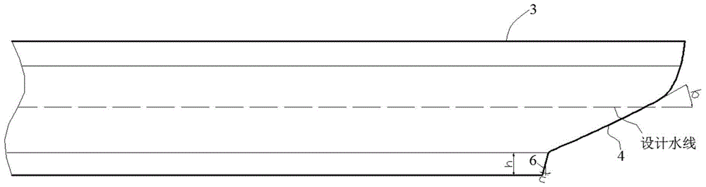 Ice-breaker bow structure