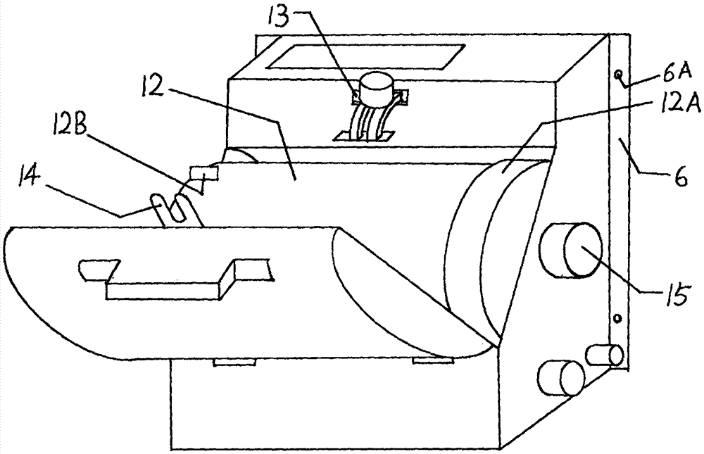 Rotary drum type vegetable and fruit cleaning machine