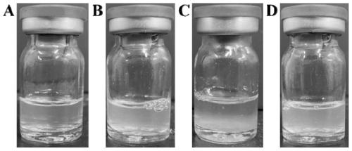 Freeze-dried hemagglutination inhibition test antigen for detecting mycoplasma synoviae, antigen combination and preparation method